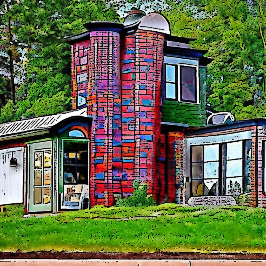 You are currently viewing Greenfield Recorder – Echoes of the past are everywhere : This fanciful Colrain home was created in the shell of a former manufacturing business.