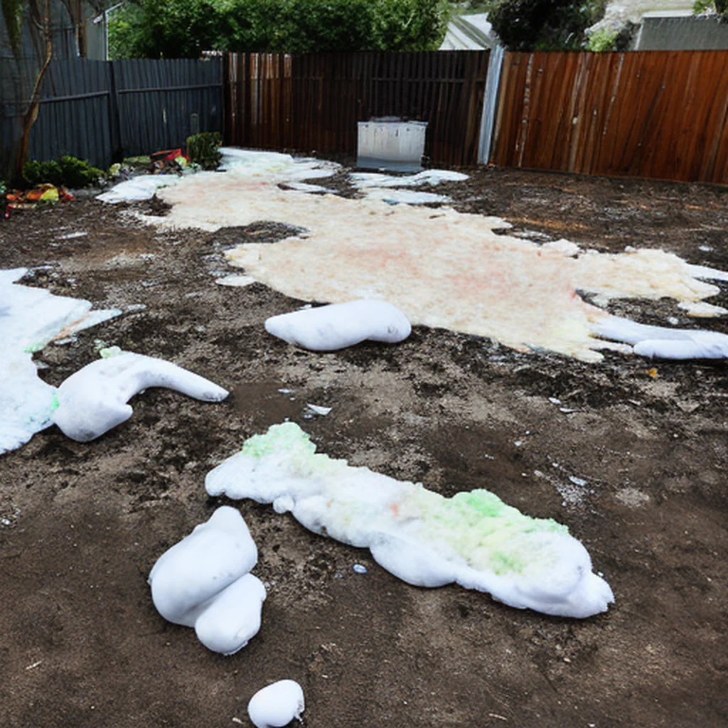 Read more about the article Toxic foam spill in Brunswick spread to garden used by immigrants.