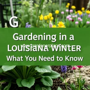Read more about the article Gardening in a Louisiana Winter : What You Need to Know