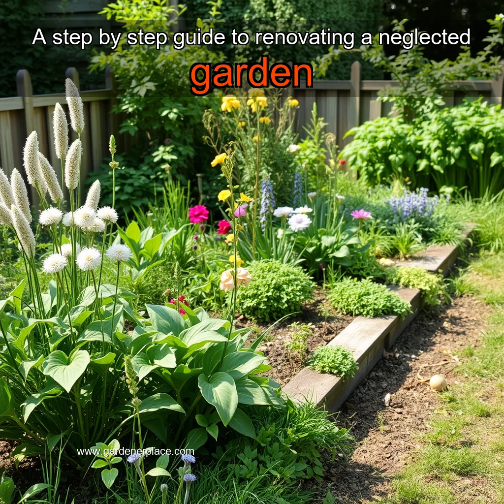 Read more about the article A step  by  step guide to renovating a neglected garden