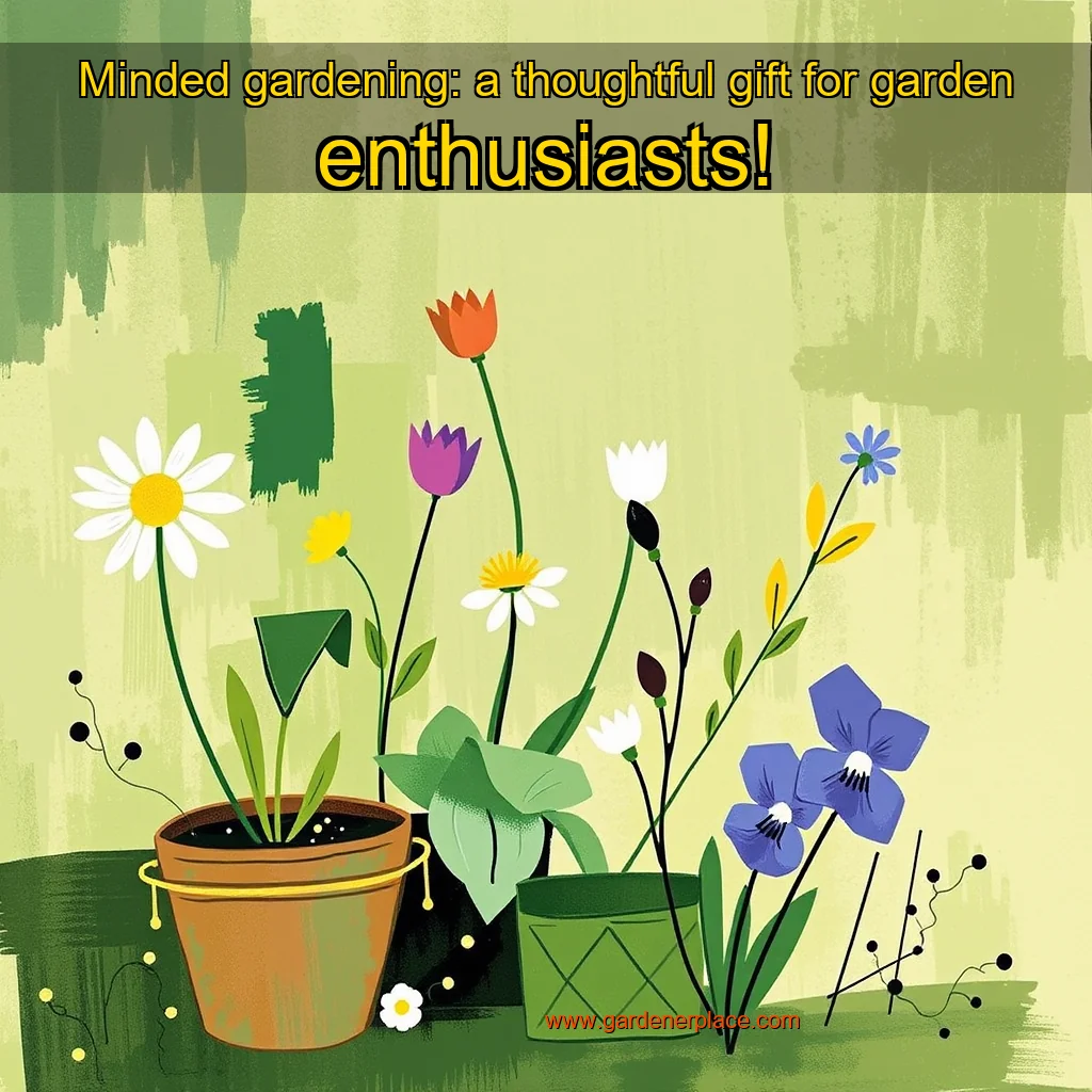 You are currently viewing Minded gardening: a thoughtful gift for garden enthusiasts!
