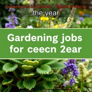 Read more about the article Gardening jobs for December : 10 tasks to wrap up the year