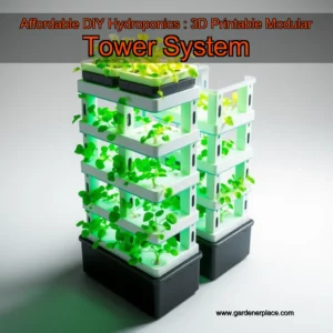 Read more about the article Affordable DIY Hydroponics : 3D Printable Modular Tower System