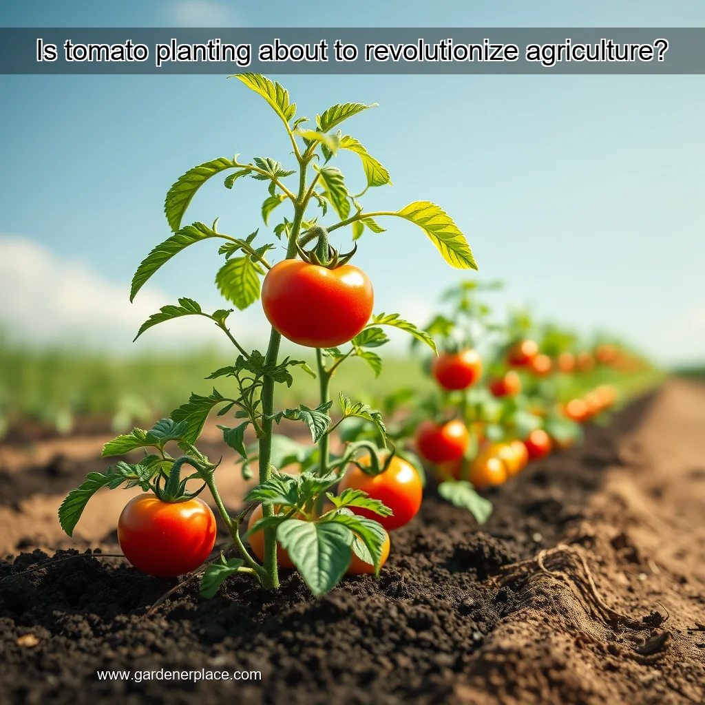 You are currently viewing Is tomato planting about to revolutionize agriculture?