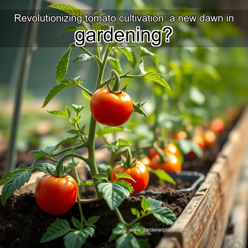 Read more about the article Revolutionizing tomato cultivation: a new dawn in gardening?