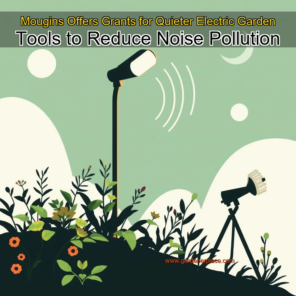 You are currently viewing Mougins Offers Grants for Quieter Electric Garden Tools to Reduce Noise Pollution