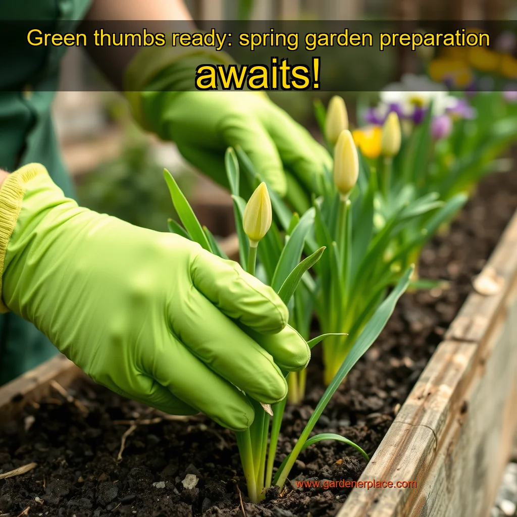 Read more about the article Green thumbs ready: spring garden preparation awaits!