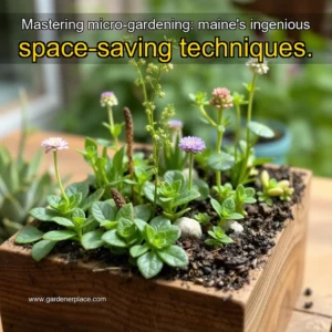 Read more about the article Mastering micro-gardening: maine’s ingenious space-saving techniques.