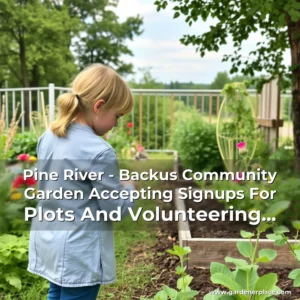 Read more about the article Pine River – Backus Community Garden Accepting Signups For Plots And Volunteering Opportunities!