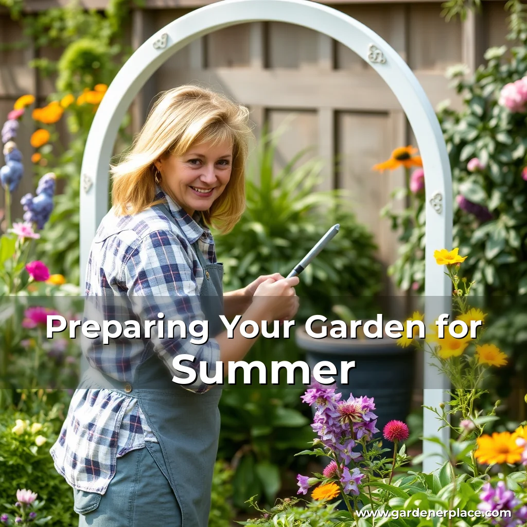 You are currently viewing Preparing Your Garden for Summer