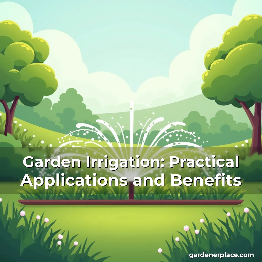Read more about the article Garden Irrigation: Practical Applications and Benefits