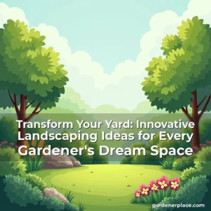 Read more about the article Transform Your Yard: Innovative Landscaping Ideas for Every Gardener’s Dream Space