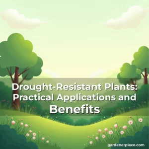 Artistic representation for Drought-Resistant Plants: Practical Applications and Benefits
