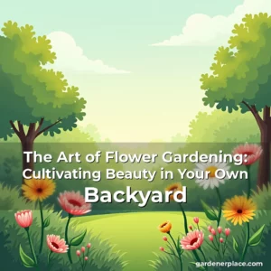 Read more about the article The Art of Flower Gardening: Cultivating Beauty in Your Own Backyard