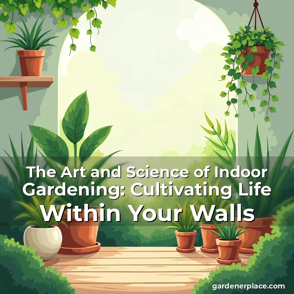 Read more about the article The Art and Science of Indoor Gardening: Cultivating Life Within Your Walls