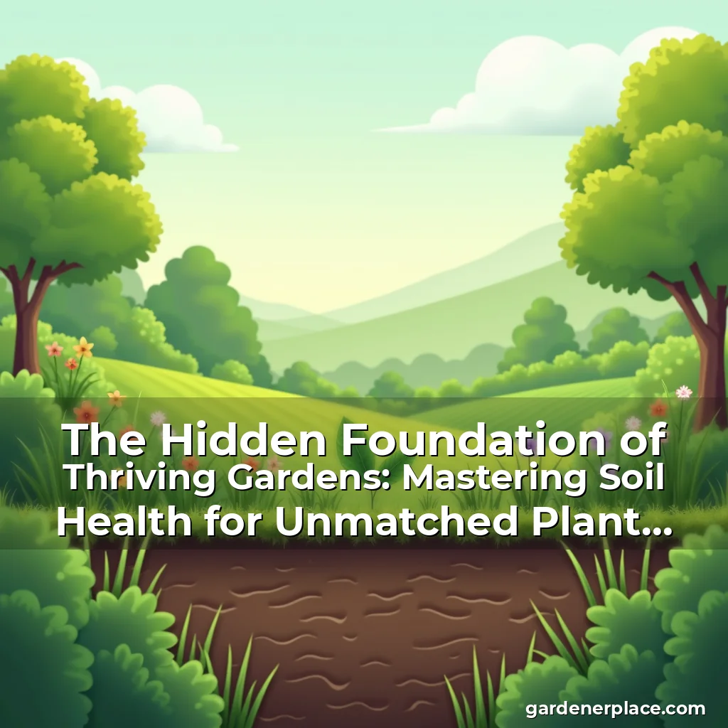 Read more about the article The Hidden Foundation of Thriving Gardens: Mastering Soil Health for Unmatched Plant Growth